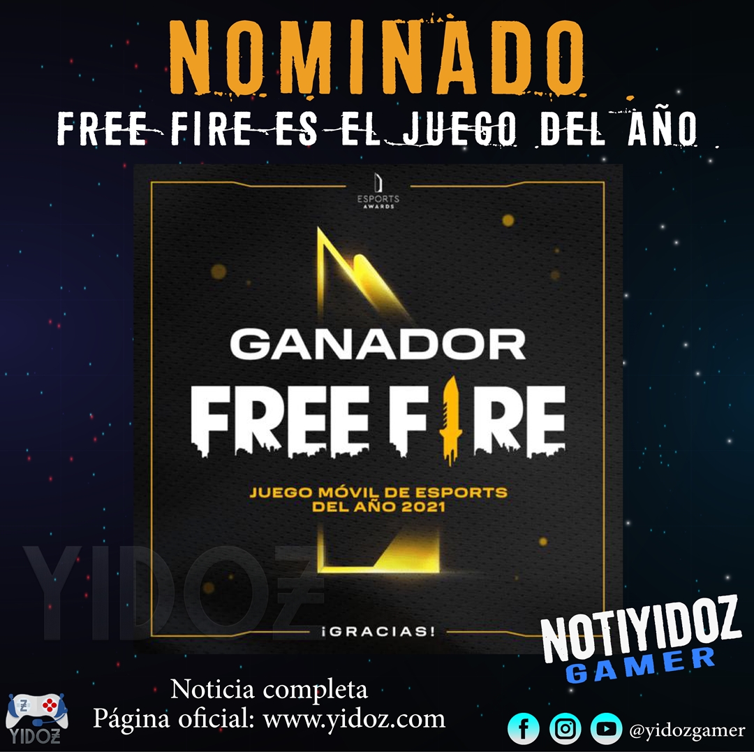 Free Fire es el juego del año